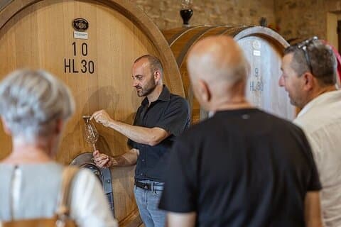 De Florence Brunello di Montalcino Visite des vins avec déjeuner