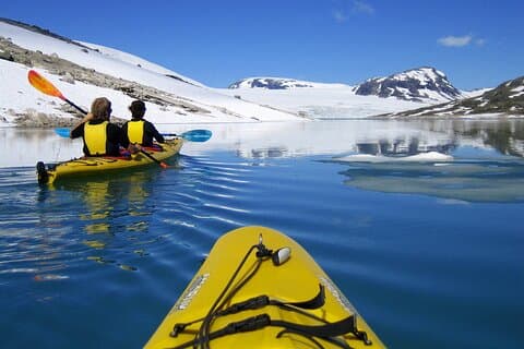 Glacier Hiking and kayaking Tour on Stygge