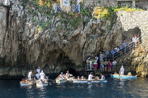Capri, Anacapri og Blue Grotto: Liten gruppe tur