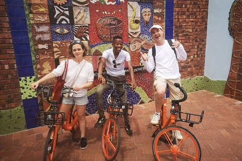 Tour à vélo à Township