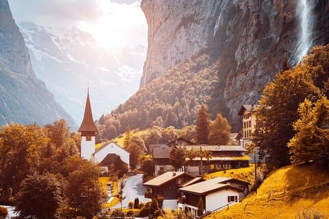 Transfer privado de Zurique para Interlaken, 2h Parada em Lucerna