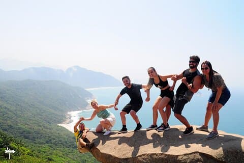 Pedra do Telégrafo-vandring med transport och lokal guide