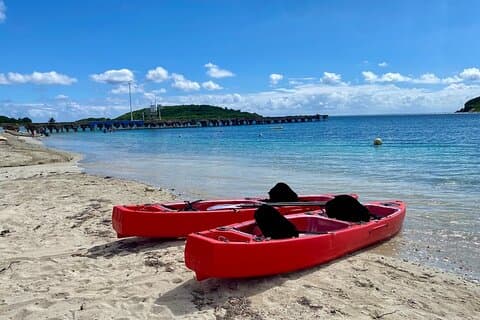 Clear Bottom Kayaking and Snorkel Reef Exploration