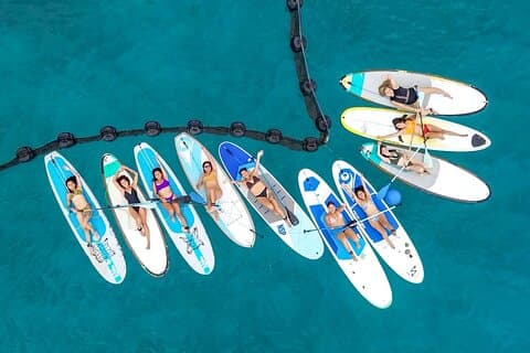 Vormittagssession - All Levels Paddleboard Gruppe Karibik
