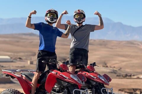 Half-Day Agafay Desert Quad Bike Adventure from Marrakech