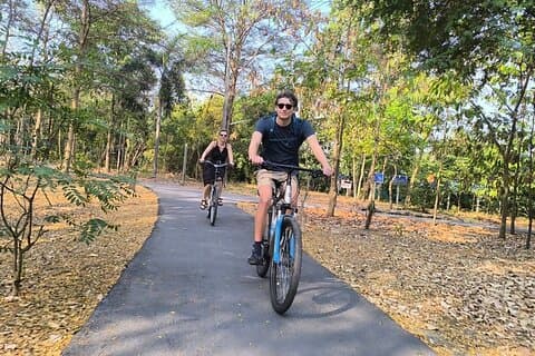 Bangkok Bang Krachao Green Lung Ciclismo e gemme nascoste