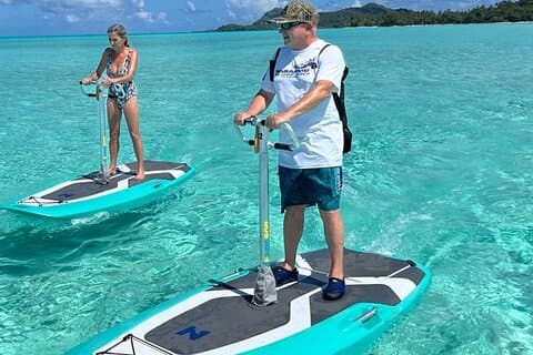 Private Electric Paddle Cruise in Bora Bora