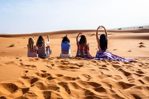 3-tägige Sahara Wüstentour von Marrakesch mit Kamelritt