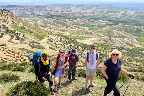 Zalagh Mountain Vandring äventyr i Fez – vyer och natur Escape