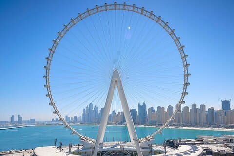 Ain Dubai Ferris Wheel Ride with Skyline Views