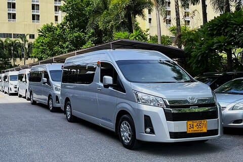 Aéroport de Bangkok Arrivée Transfert privé incl. péage