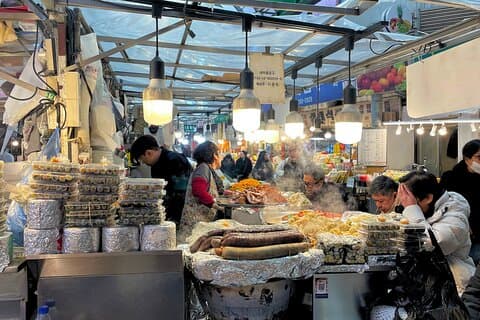 Tour a pie de 4 horas por Dongdaemun