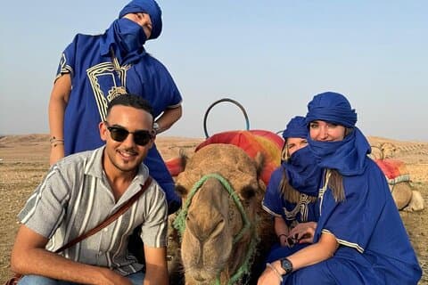 Agafay Desert: Camel Ride, Dinner, show & Pool (Quad Optional)