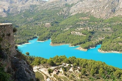 Alicante et Benidorm : Visite du château de Guadalest avec transfert