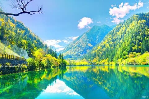 Tour Clássico Privado de 3 Dias de Jiuzhaigou