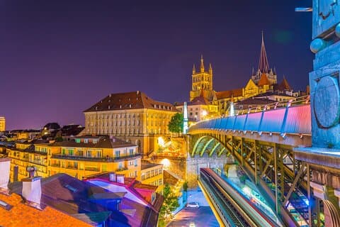 Private direct transfer from Zurich to Lausanne