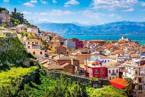 Ancient Corinth, Canal and Nafplio En reise gjennom tiden