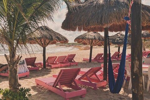Journée à la plage à Cozumel avec transport aller-retour