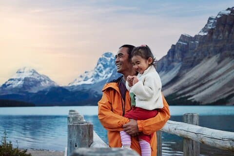 Piccolo gruppo 3 giorni Lake Louise、Moraine e Icefield