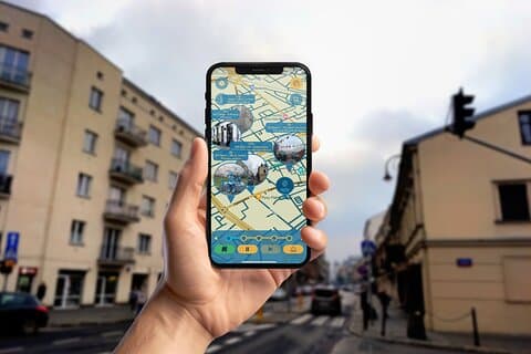 Varsovie Artist Studio GPS App Walking Tour Mobile Jeu