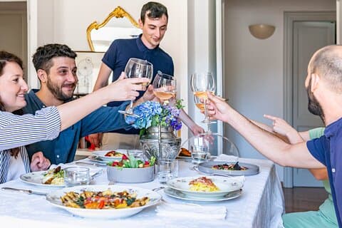 Food Experience in a Local Home in Scenic Pisa's Countryside
