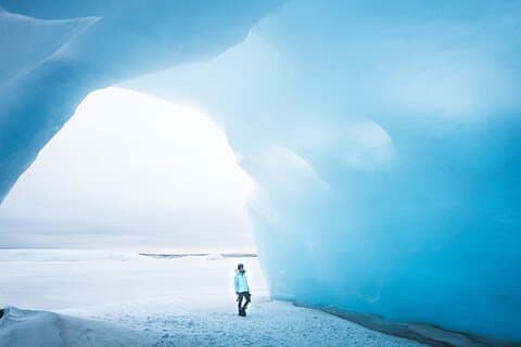 Privat 2-dagars norrsken, Glacier Lagoon och Ice Caves