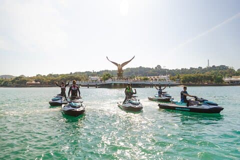 Tour en jet ski Golden Kilim Langkawi