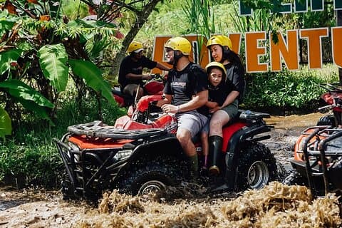Bali ATV Quad Bike Abenteuer mit Affenwald Erfahrung