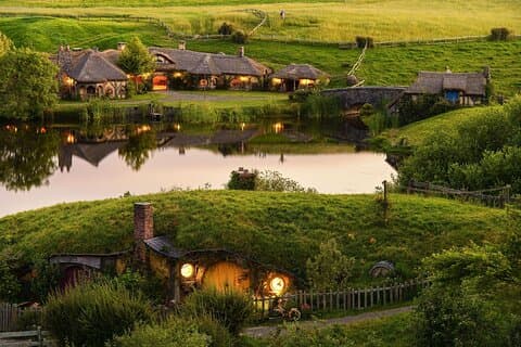 Hobbiton filmsettour vanuit Auckland – privé ultraluxe