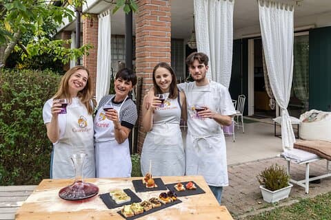 Experiência culinária em uma casa local em Spoleto