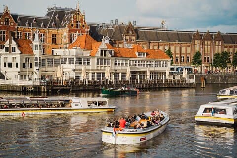 Amsterdam Open Boat Tour mit lokalem Guide
