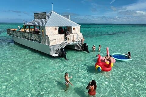 Safari au banc de sable de Key West sur un bateau Tiki unique en son genre