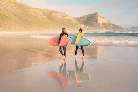 Private Surf Lesson in Cape Town – Transport & Photos Included