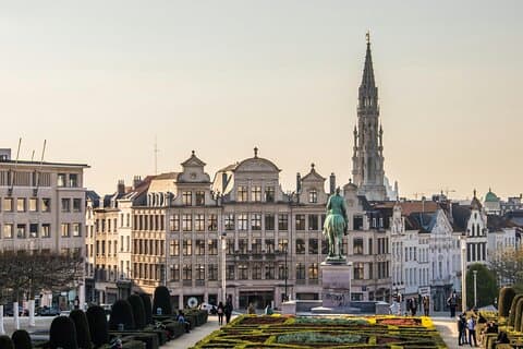 Brussel gå- og busstur med vaffelsmaking