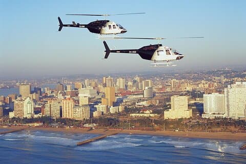 Durban City och helikoptertur