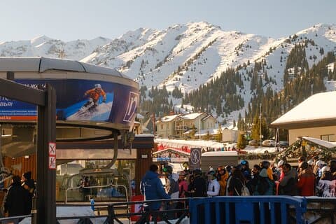 Experiência Almaty, Medeu, shymbulak resort e Kok-tobe