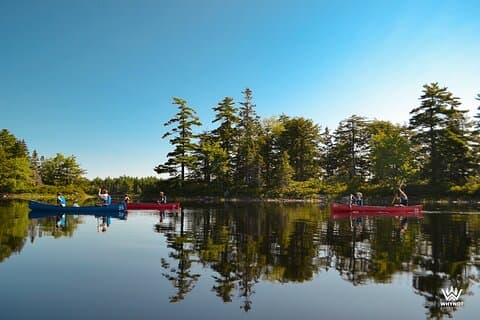 Excursion en canoë sur les lacs Medway, 3 jours