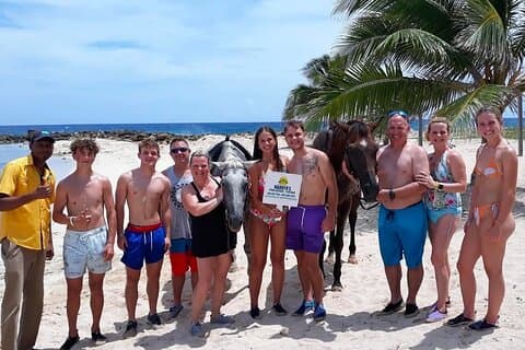 Privat ridning i Ocean & Blue hole från Ochi Rios