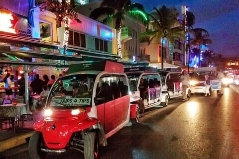 Oplev Miami Beach med en delt golfvognstur