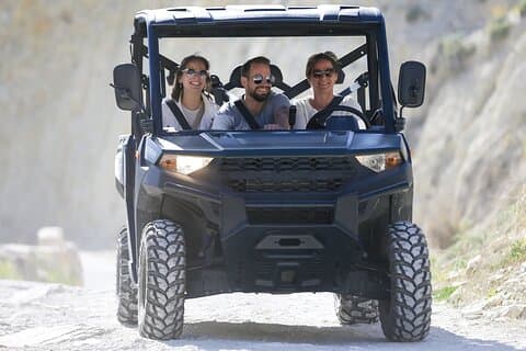 Från Malta: Gozo 4x4 UTV Tour med Comino Mini Cruise