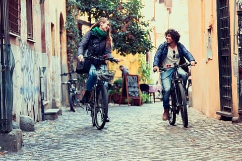 Electric Bike Tour of City Centre with Gelato Highlights of Rome