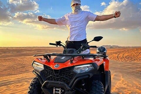Quad Bike Adventure with Transfer in Ras Al Khaimah