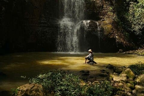 Explorando el tour en cascada de siete niveles
