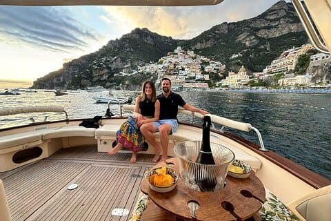 Shared Positano boat tour from Sorrento