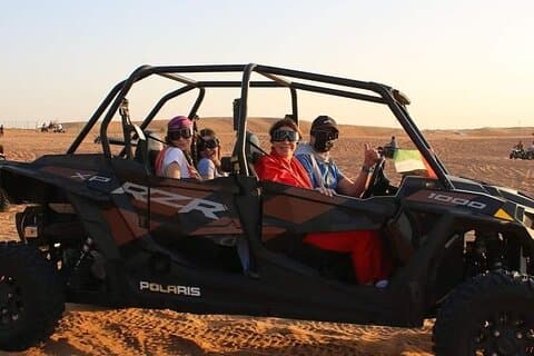 4-sits Dune Buggy äventyr med Transfer i Ras Al Khaimah