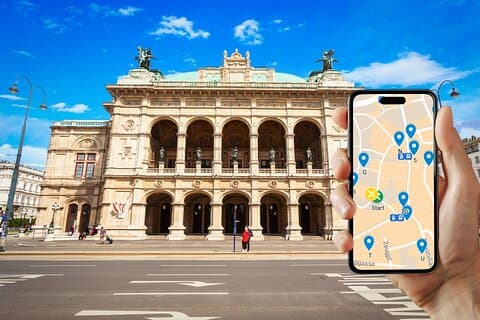 Self-guided scavenger hunt and city game in Vienna