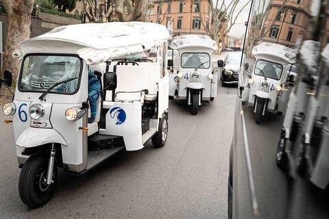 Private Tuk Tuk tur i Roma