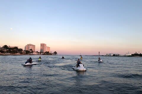 Jetski-tocht op Fort Lauderdale Beach