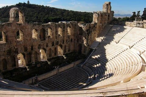 Akropolis und Theater von Dionysos. Wandern mit einem lizenzierten Guide