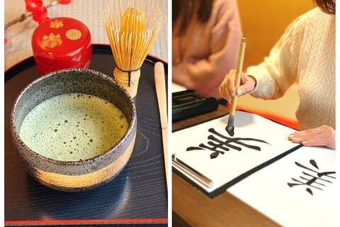 Privat te- og kalligrafiopplevelser i Osaka